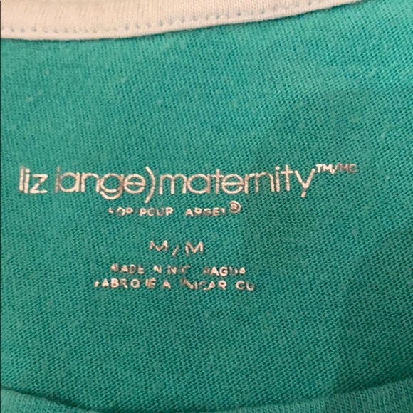 Med Maternity ruched sides, short sl top - Picture 3 of 3